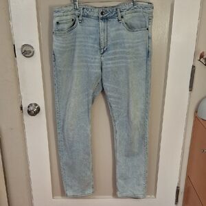 rag & bone Men's Fit 3 Athletic Light Wash Straight Jeans_1